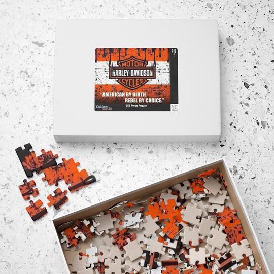 Haarleyy Davidson Puzzle (110, 252, 520, 1014-piece) | Family Game Night