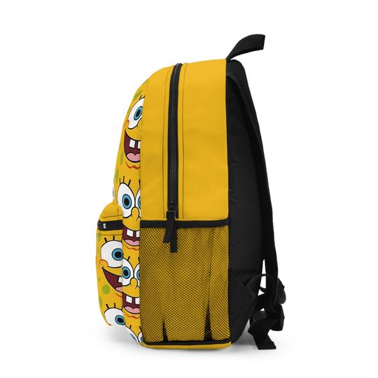 SpongeBob SquarePants Backpack, Funny School Bag, Kid's Backpack