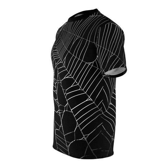 Spiderweb T-Shirt, Gothic T-Shirt, Emo Spiderweb Shirt