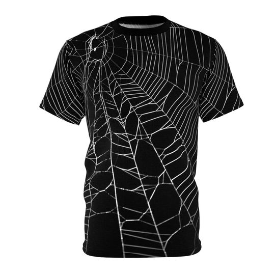 Spiderweb T-Shirt, Gothic T-Shirt, Emo Spiderweb Shirt