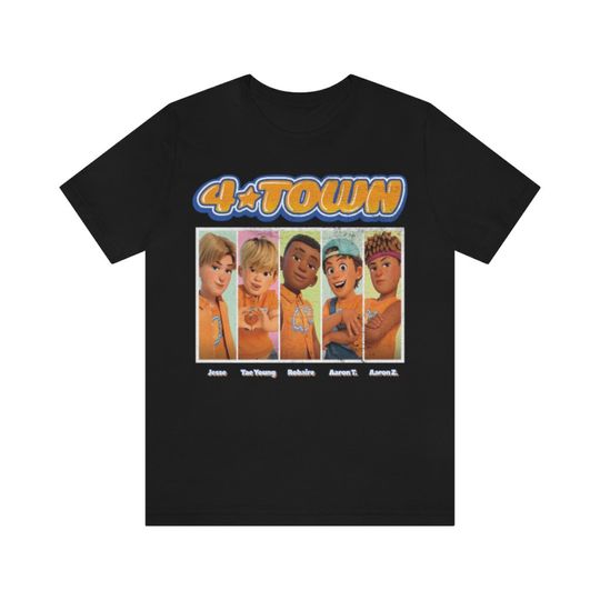 4-Town World Tour Double Sided T-Shirt