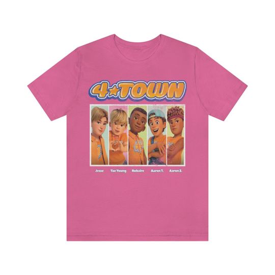 4-Town World Tour Double Sided T-Shirt