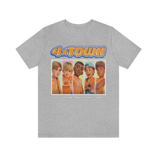 4-Town World Tour Double Sided T-Shirt