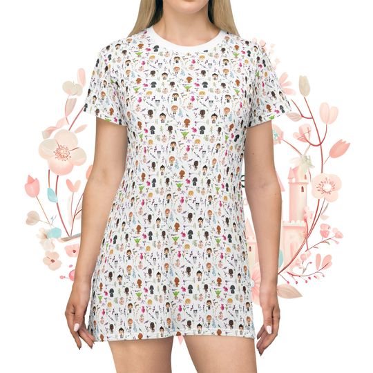 Star Wars Floral T-Shirt Dress, Sci-Fi Galaxy Outfit