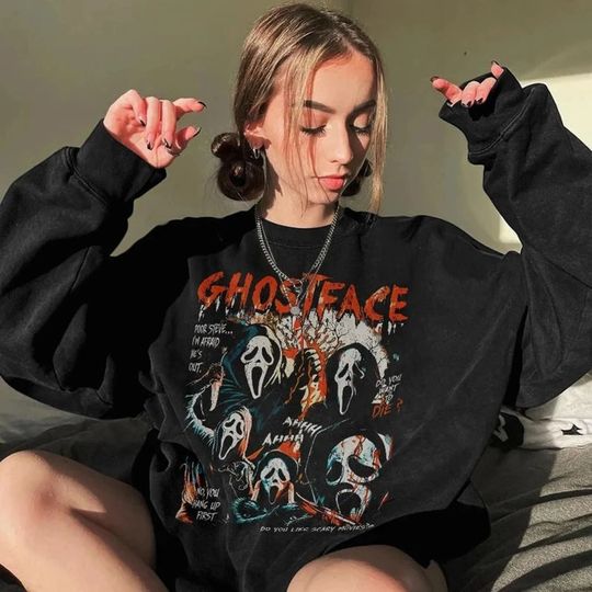 Vintage Scream Ghostface Sweatshirt