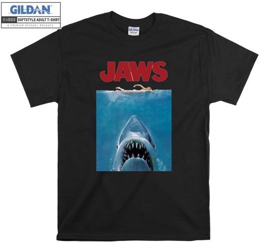 Jaws T shirt Movie Poster Cool T-shirt