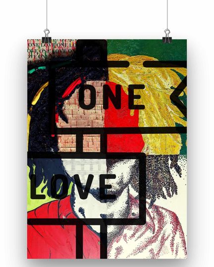 Bob Marley One Love 2024 Poster, Bob Marley Poster