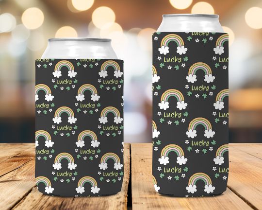 St. Patricks Day Can Cooler | Festive Drink Holder