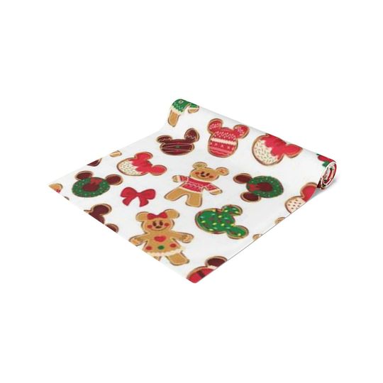 Disney Table Runner, Kitchen Decor, Cute Disney Table Runner, Christmas Disney Decor, Disney Tableware, Disney Home Decor