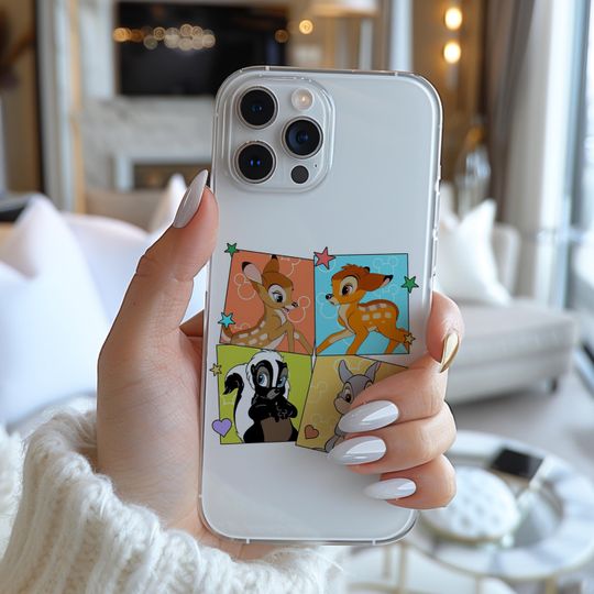 Bambi And Friends Group Portrait Cute Bamb Phone Case
