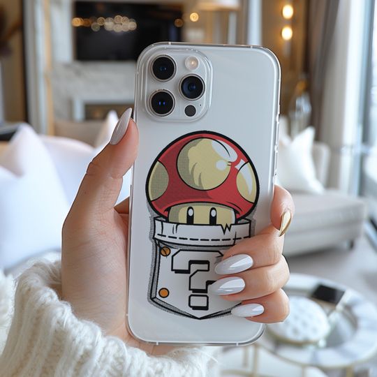 Super Mario Box Funny Famous Character Figure Phone Case