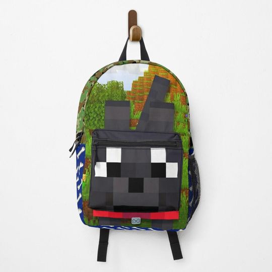 Minecraft Wolf Variants Backpack for Kids