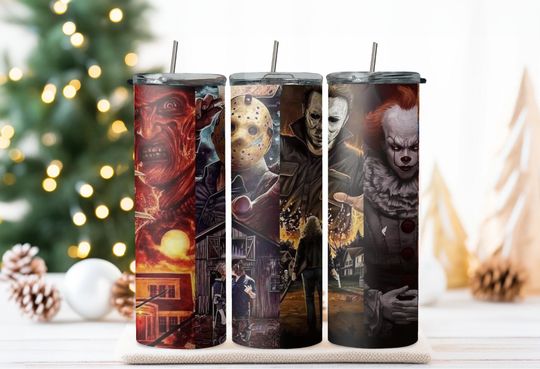 Thermo mug / tumbler "Halloween"