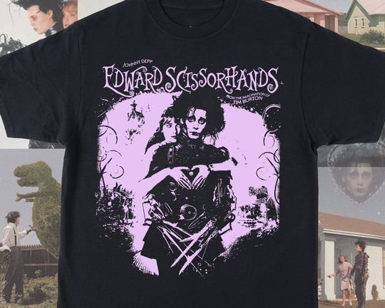 Edward Scissorhands Shirt Aesthetic | Johnny Depp Shirt