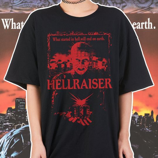 Hellraiser And His Puzzle Box Unisex Shirt