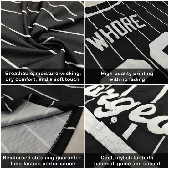 Custom Baseball Jersey with Team Name & Number – Game Day Outfit for All Ages