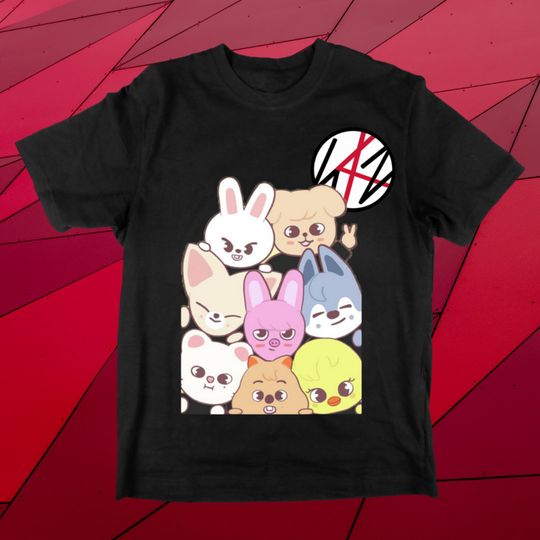 Stray Kids Merch Stray Kids Skzoo Shirt Stray Kids T Shirt