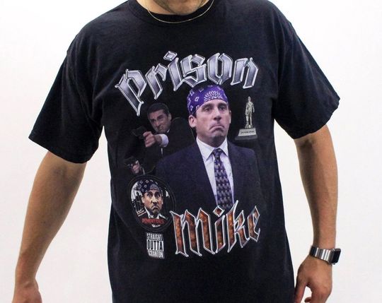 Prison Mike Shirt, The Office Funny Fan Shirts, Michael Scott T-Shirt, Funny The Office Quote Shirts, Prison Mike T-Shirt