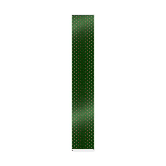 B.E. Inspired Christmas Wrapping Paper: Green Holiday Santa Icon Gift Wrap