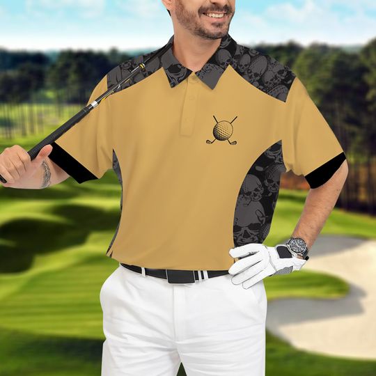 Swing Swear Drink Repeat Polo Shirt, Golf Polo Shirt, Golf Lover Shirt