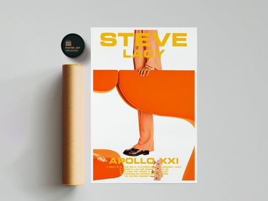 Steve Lacy - Apollo XXI Album Poster