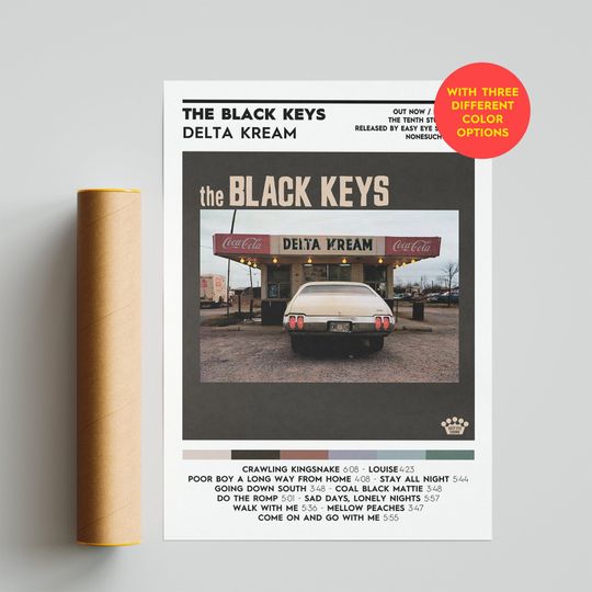 The Black Keys - Delta Kream Poster / Album Cover Poster