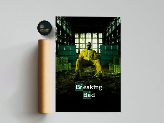 Breaking Bad TV Show Poster, Breaking Bad, Movie Poster