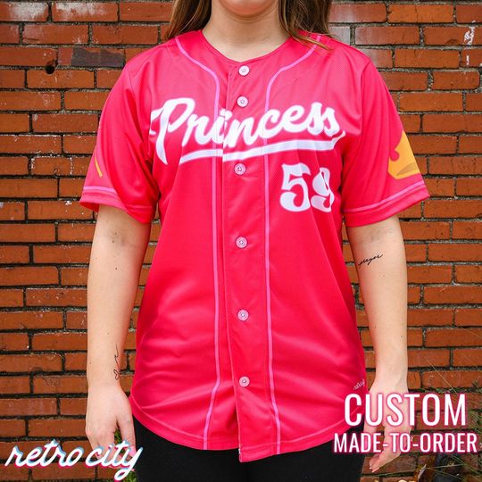 Princess Aurora Princess Beauty Baseball Jersey