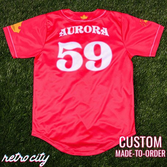 Princess Aurora Princess Beauty Baseball Jersey