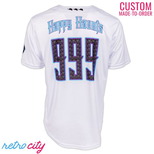 Haunted Mansion 'Ghosts' Full-Button Baseball Jersey *CUSTOM*