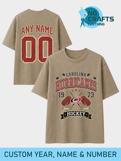 Personalized Hockey Sweatshirt, Custom Name & Number