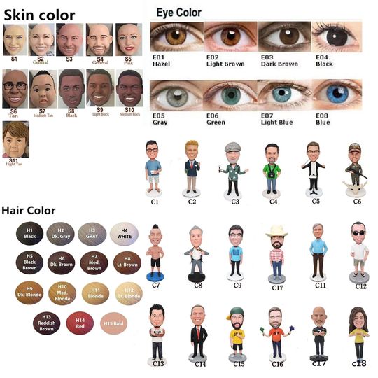 Custom Baseball Bobbleheads, Baseball Group Bobbleheads, Custom Baseball Gifts