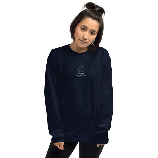 mirrorball - unisex crewneck (embroidered)