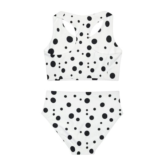 Girls Two Piece Swimsuit (AOP)