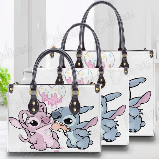 Lilo Stitch Disney 3 Sizes Leather Handbag