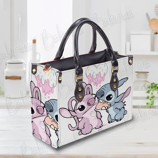 Lilo Stitch Disney 3 Sizes Leather Handbag