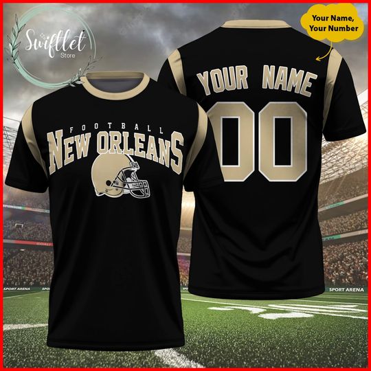 Personalized New Orleans Football 3D Shirt