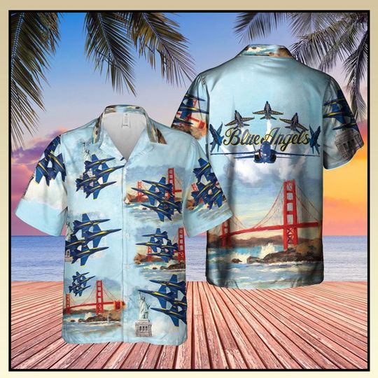 Blue Angels Hawaiian Shirt