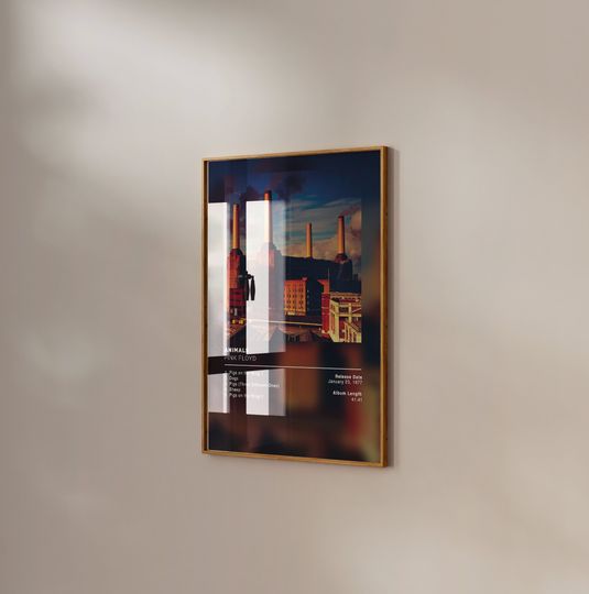 Album Poster Animals by Pink Floyd Poster