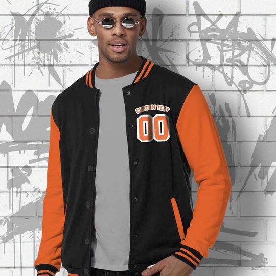 Custom Unisex Varsity Jacket, Mickey Mouse Sneaker, Varsity Jacket