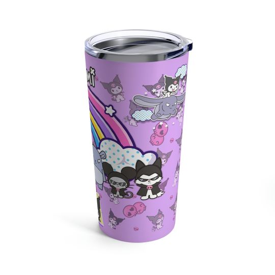 Kuromi Hello Kitty Copper Vacuum Insulated Tumbler