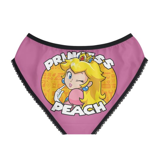 Peach Princess Women's Briefs Underwear