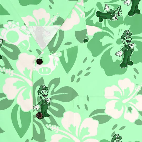 Luigi Men's Hawaiian Shirt (AOP)