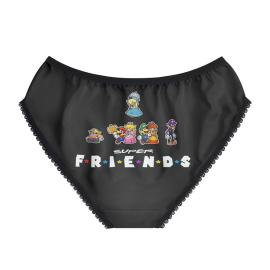 Mario Friends Women's Underwear