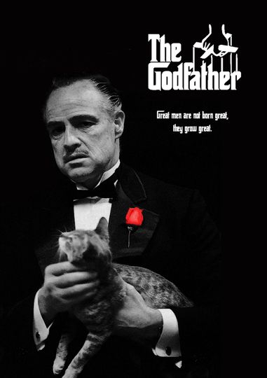 The Godfather Classic Retro Alternative Graphic Design Minimal Minimalist