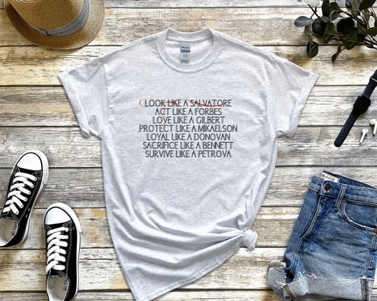 Look like a Salvatore Softstyle T-Shirt | The Vampire Diaries T-Shirt | TVD unisex tshirt