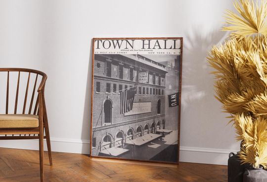 Bob Dylan Poster, Vintage 1963 Concert Program, 60s Folk Art Print