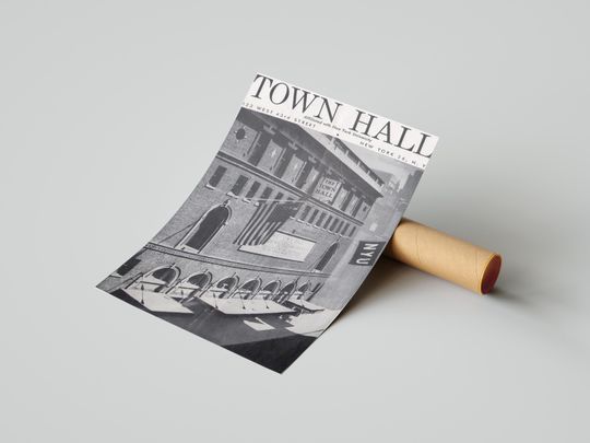 Bob Dylan Poster, Vintage 1963 Concert Program, 60s Folk Art Print