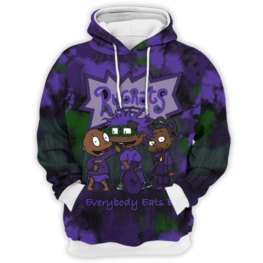 Retro Court Purple 13s Matching 3D Hoodie