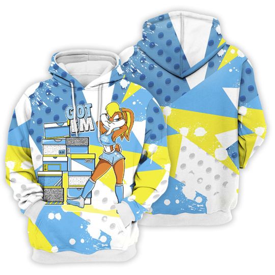 Shirt To Match JD 12 Retro Emoji - Sexy Lola Got' Em - Emoji 12s Matching 3D Hoodie